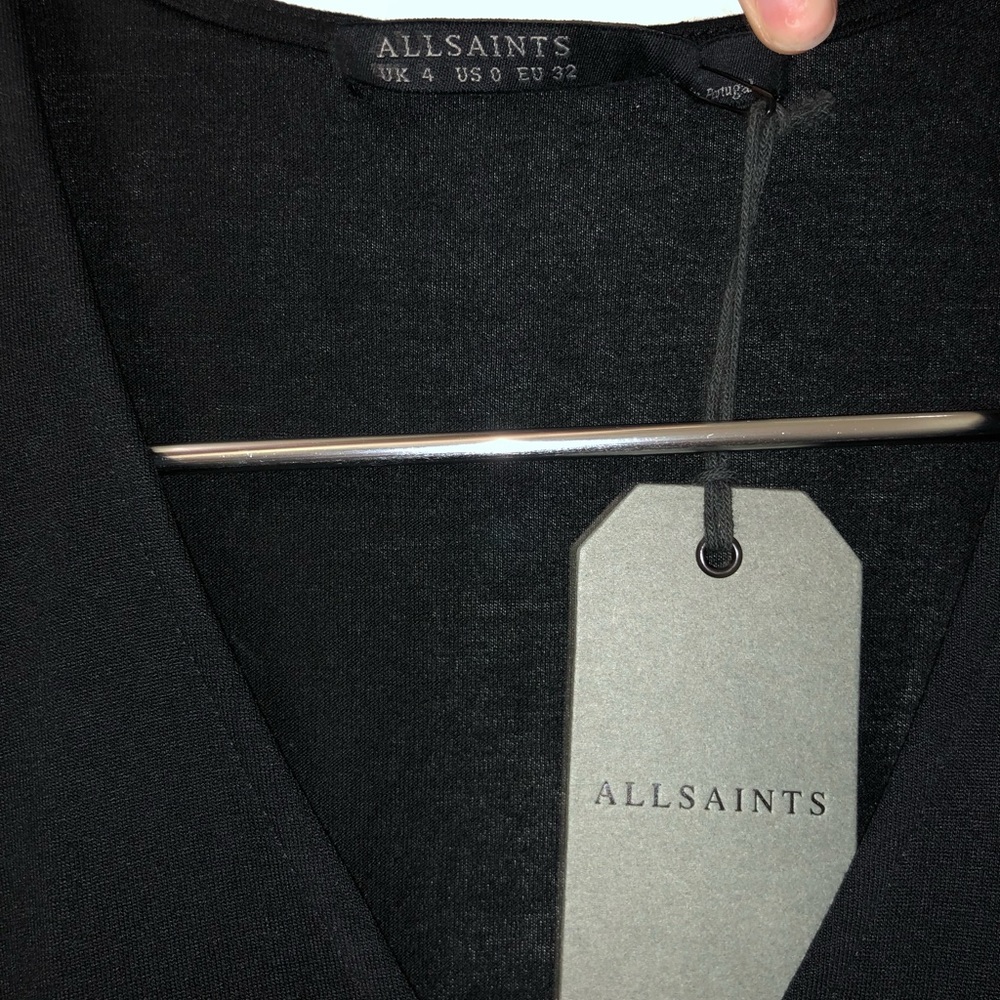 NWT All Saints black dress